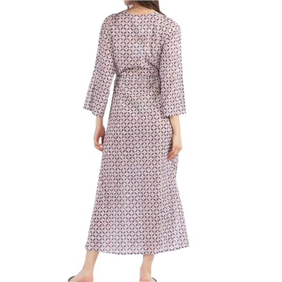 XIRENA | NEW! $297 Mykah Cotton Kaftan Maxi Dress in Sands, Size XL - Picture 3 of 12